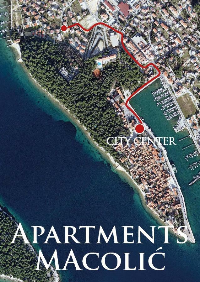 Apartments Macolic Rab Town Exterior photo